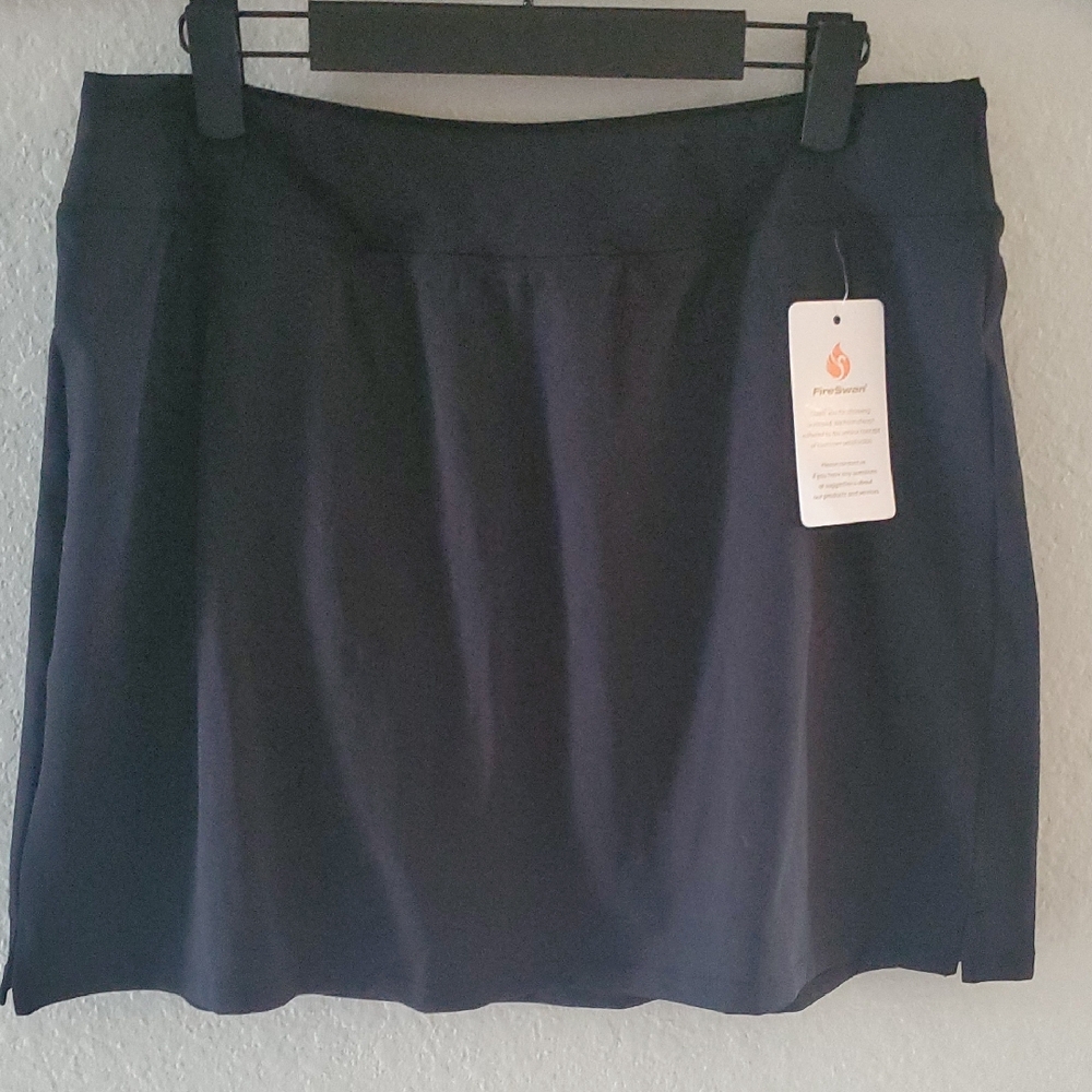 Tennis/Pickleball Black Skirt